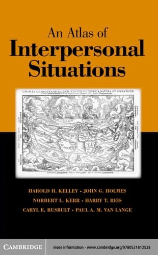 An atlas of interpersonal situations