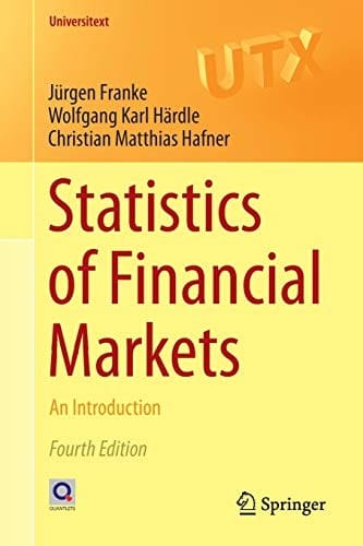 Statistics of Financial Markets: An Introduction