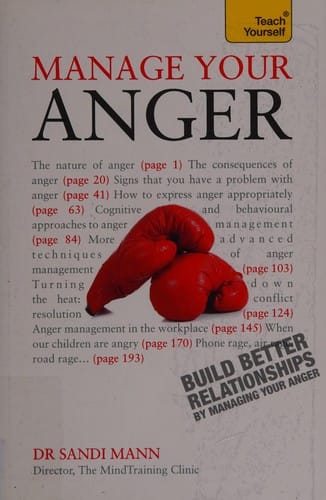 Manage your anger