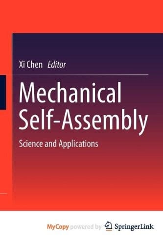 Mechanical Self-Assembly: Science and Applications