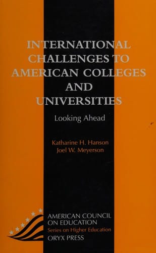 International challenges to American colleges and universities: looking ahead