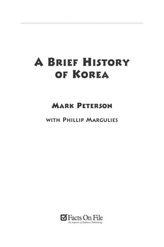 A brief history of Korea