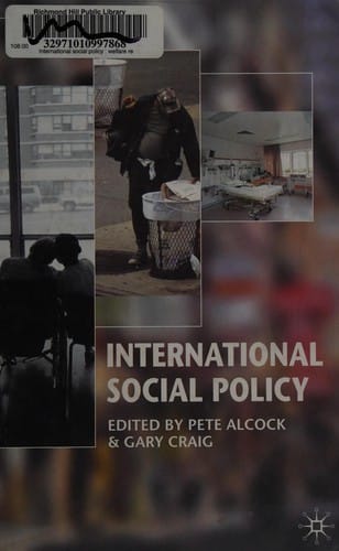International social policy: welfare regimes in the developed world