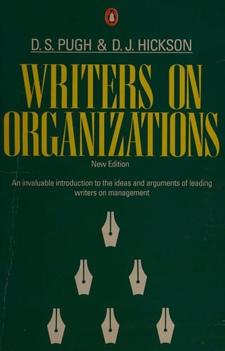 Writers on organizations