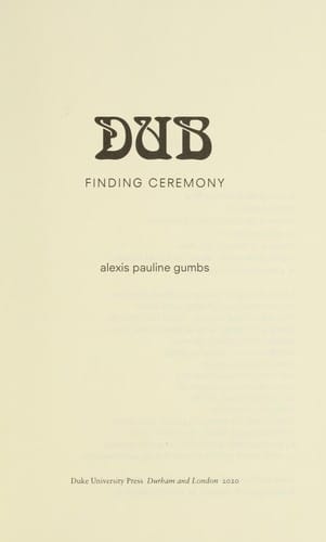 Dub: Finding Ceremony