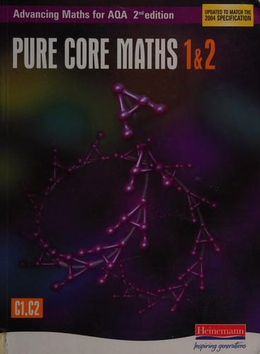 Pure core maths 1 & 2.