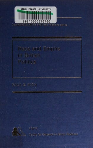 Race and empire in British politics