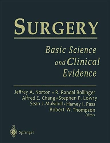Surgery: Basic Science and Clinical Evidence
