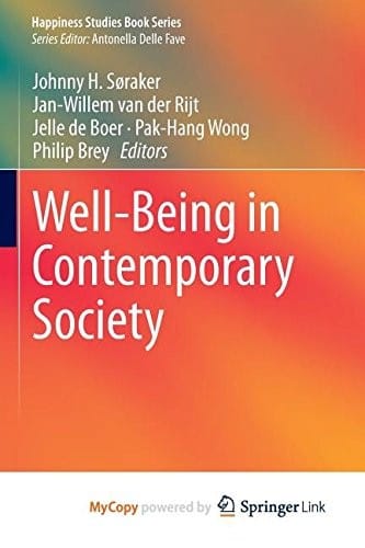 Well-Being in Contemporary Society