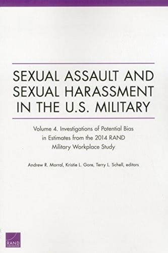 Sexual Assault and Sexual Harassment in the U.S. Military: Investigations of Potential Bias in Estimates from the 2014 RAND Military Workplace Stud