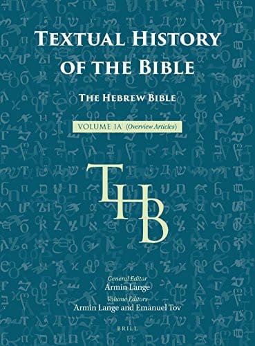 Textual History of the Bible Vol. 1a Paperback