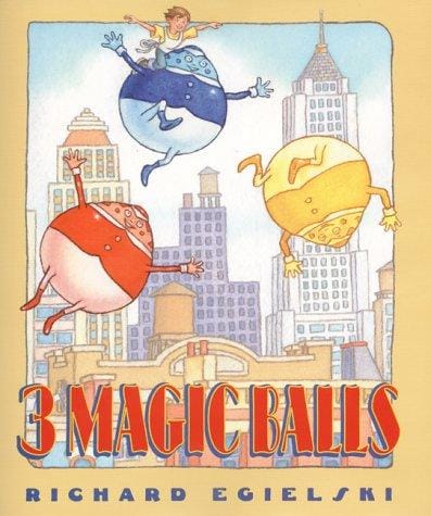 Three magic balls