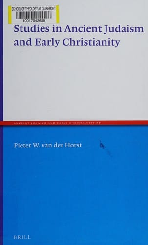 Studies in ancient Judaism and early Christianity