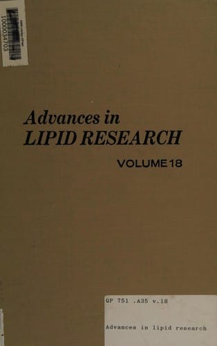 Advances in lipid research