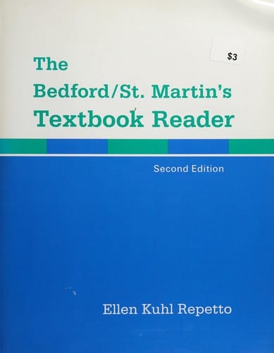 The Bedford/St. Martin's textbook reader