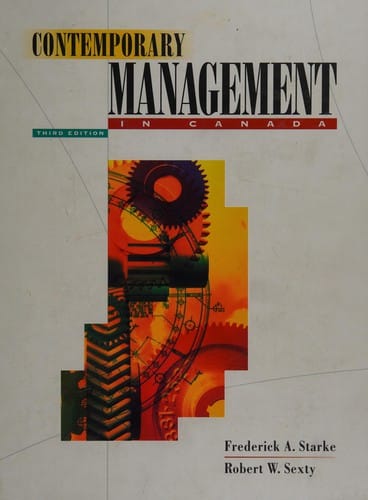 Contemporary management in Canada