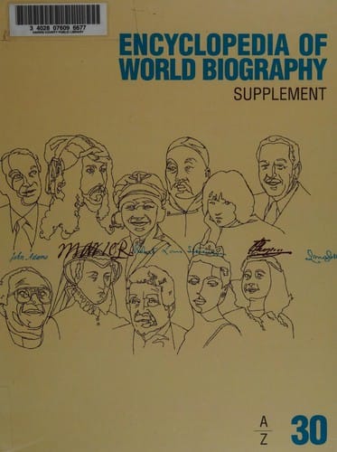 Encyclopedia of world biography: Supplement