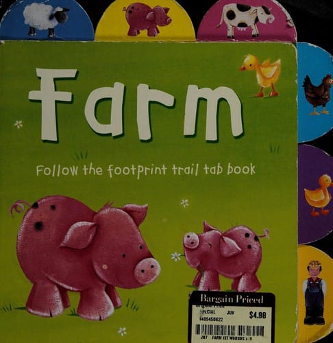 Farm: follow the footprint trail tab book
