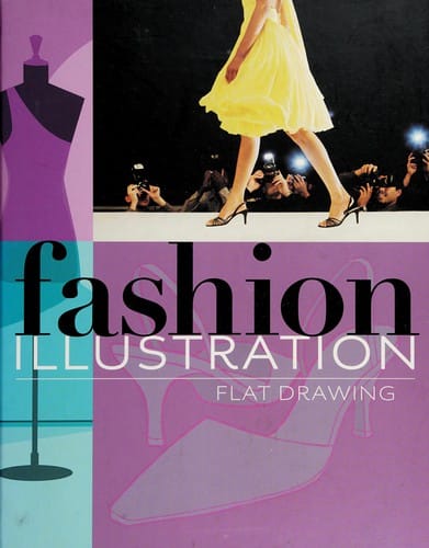 Fashion illustration: flat drawing