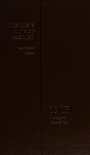 Halsbury's laws of England
