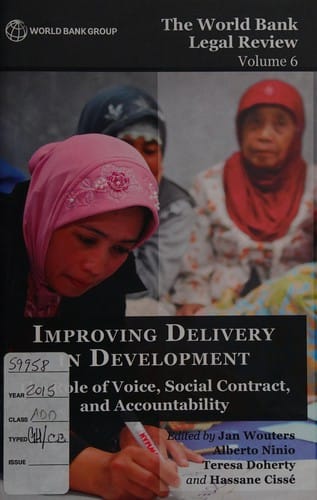 Improving delivery in development: the role of voice, social contract, and accountability