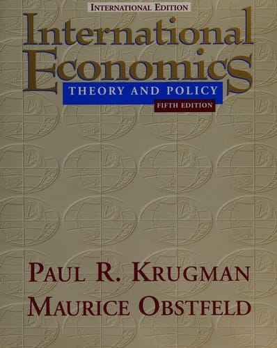 International economics: theory and policy