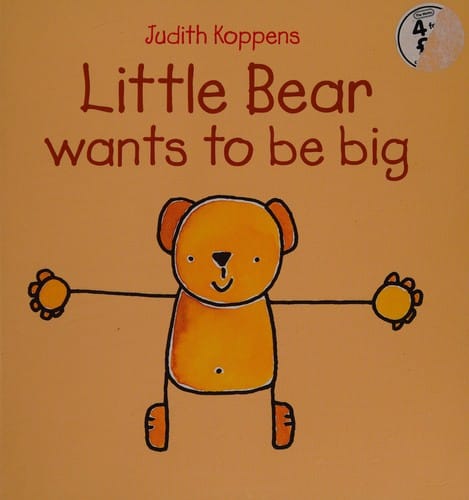 Little bear wants to be big