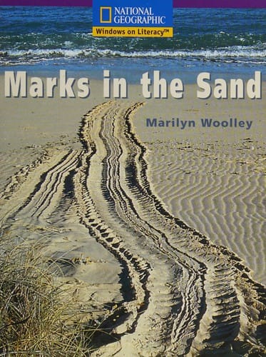 Marks in the sand