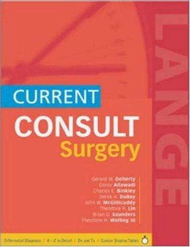CURRENT CONSULT Surgery (Current Consult Series)