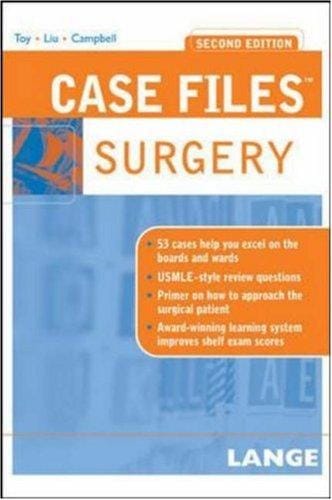 Case Files: Surgery (Lange Case Files)