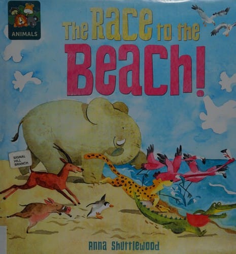 The race to the beach!