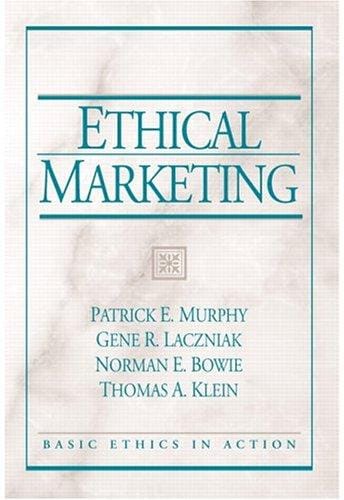 Ethical Marketing (Basic Ethics in Action)