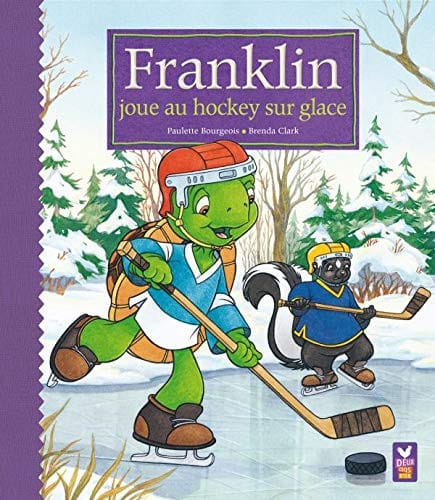Franklin joue au hockey sur glace