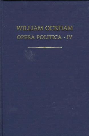 Guillelmi de Ockham Opera politica