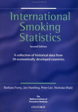 International smoking statistics: a collection of historical data from 30 economically developed countries.