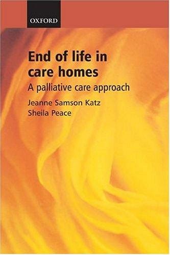 End of life in care homes: a palliative approach