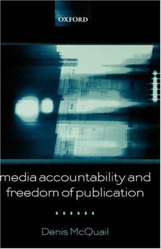 Media accountability and freedom of publication