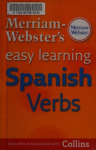 Merriam-Webster's easy learning Spanish verbs