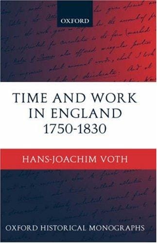 Time and work in England 1750-1830