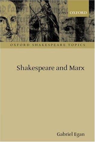 Shakespeare and Marx