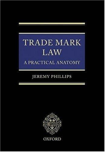 Trade Mark Law: A Practical Anatomy