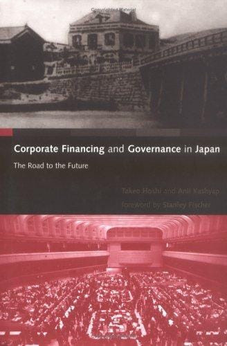 Corporate Financing and Governance in Japan: The Road to the Future