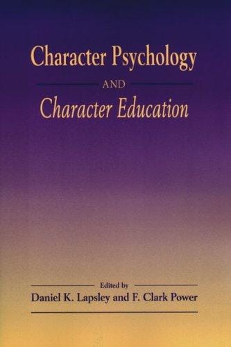 Character Psychology And Character Educa