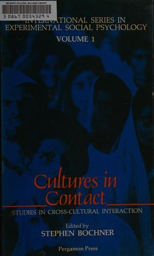 Cultures in contact: studies in cross-cultural interaction