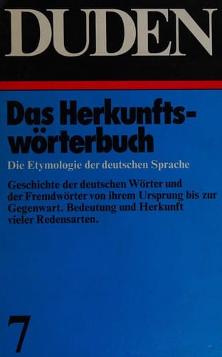Duden: Das Herkunftswörterbuch
