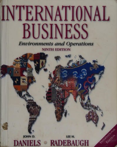 International business: environments and operations
