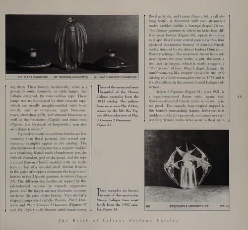 Lalique perfume bottles