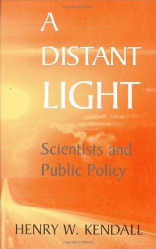A distant light: scientists and public policy