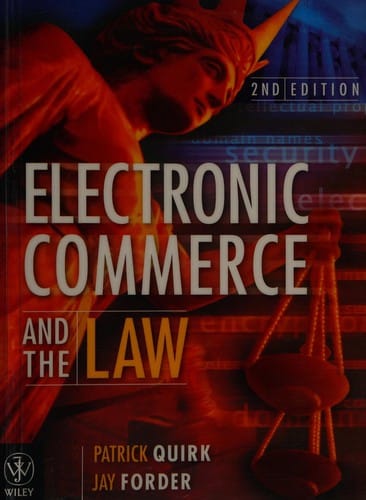 Electronic Commerce and the Law