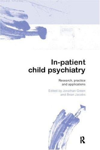 Inpatient Child Psychiatry